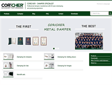 Tablet Screenshot of coricher.com